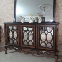 کنسول چوبی
