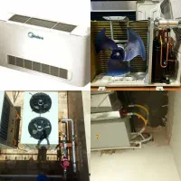 سرویس ایرواشر چیلر فن کویل-داکت اسپیلت-هواساز