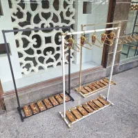 رگال کف چوب آویز جا کفشی دار
