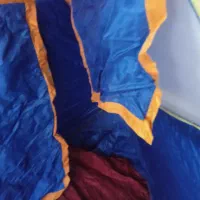 چادر مسافرتی ضد آب قدیمی ولی سالم