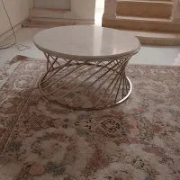 میز جلو مبلی تک طرح سنگ