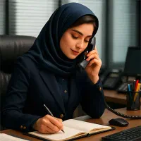 کارمند کانتر آژانس هواپیمایی