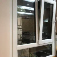 درب و پنجره upvc پو پی وی سی . توری پلیسه ای