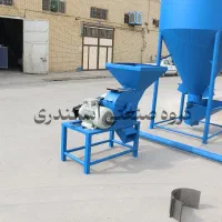 آسیاب 1 تن مرغداری و دامداری -موتور 7.5 اسب-سه فاز