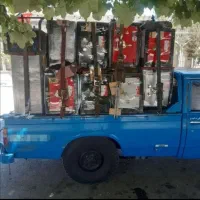 وانت نیسان گاوصندوق رنگ بندی