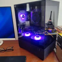 کیس گیمینگ 1660ti  core i3 ram16