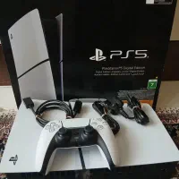 ps5 slim digital کپی خور ورژن ۹ فول گیم در حد نو
