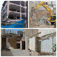 تخریب کلی جزئی آرگ راویزکف حمام دستشویی خریدضایعات