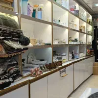دکور mdf به همراه استند چوب و فلزی