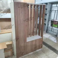 جالباسی و جاکفشی الماس چوب (طول ۱۲۰ × ۳۵ × ۱۸۵ )|جاکفشی، کمد، دراور|تهران, اوقاف|دیوار