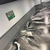 نقاش ساختمان اپوکسی کف رنگ نماسنگسابی رزین سید