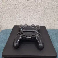 پلستیشن 4 اسلیم کپی خور جفت دسته ps4