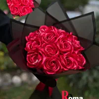 انواع دسته گل روبانی