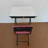 میز و صندلی تاشو با کشو مخفی