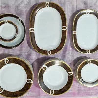 سرویس چینی ۱۲ نفره خارجی PORCELAIN