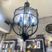 لوستر مدرن فلزی ۵شاخه