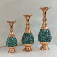گلدان فیروزه کوبی صنایع دستی