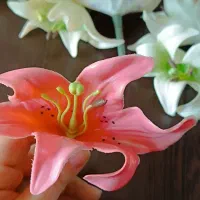 گل مصنوعی سرگل لیلیوم