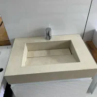 روشویی کابینتی با سنگ گرانیتی