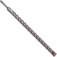 مته چهار شیار فقط دوبار استفاده شده نمره 16-20-24