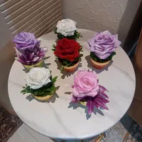 گل و گلدان فانتزی