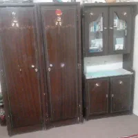 ۲ عدد کمد و ویترین