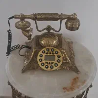 گوشی تلفن برنجی سنگین