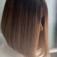 امبره  لایت هایلایت  رنگ مش تیکه ای کلاهی