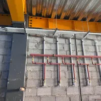 لوله کشی گاز و آتشنشانی و تست نشتی گاز