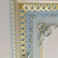 پتینه کاری و ورق طلا و رنگ امیزی ساختمان