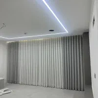 پرده پلیسه و مینیمال برقی تحویل فوری