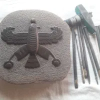 حجاری برجسته روی سنگ ،