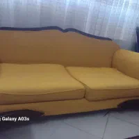 مبلهای ده نفره کاملا مقاوم چوبش وپارچه اش 30میلیون