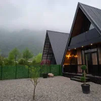 اجاره کلبه سویسی چوبی جنگلی پلاک یک جنگل رویان