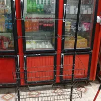 قفسه جای پفک وچیپس و بادام زمینی