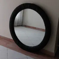 آینه سالنی چرم