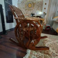 فروش صندلی راک چوب جنگلی
