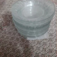 سه دست بشقاب عینکی نو استفاده نشده