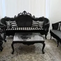 فروش مبل سلطنتی ۱۰ نفره و میز ناهار خوری ۶ نفره