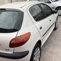 206 تیپ ۶ اتوماتیک  در حد مدل ۸۸ قیمت مناسب