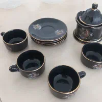 سرویس فنجان نعلبکی سرامیکی زیبا