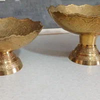 ظروف پذیرایی برنجی