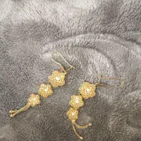 گوشواره طلا کویتی 18 عیار