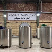 پاتیل پخت 100 لیتری استیل صنعتی با گارانتی 15 ماهه