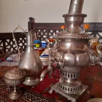 مجموعه نفیسی از سماور ذغالی برای میز خاطرات شما