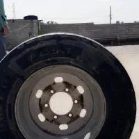 یک حلقه لاستیک عقب خاوری با دو  حلقه رینگ ترک