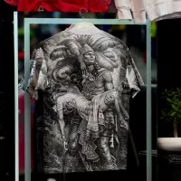 تیشرت تمام چاپ نخ پنبه