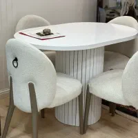 میز ناهارخوری مینیمال ۴ نفره بدون صندلی