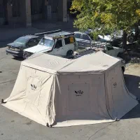 سایه بان خفاشی پاترول جیپ تویوتا اینرودز کمپ افرود