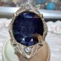 یاقوت کبود اصل رکاب خاتم